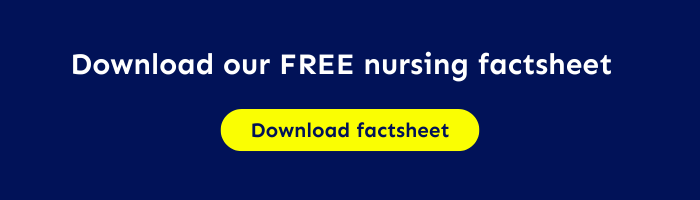 Download our FREE nursing course and career factsheet